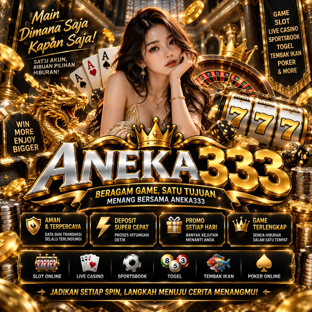 ANEKA333Banner